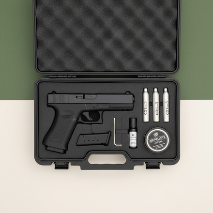 Star RX Gen 3 CO2 Air Pistol – Full Kit with Case & Pellets | Aman Airgun India